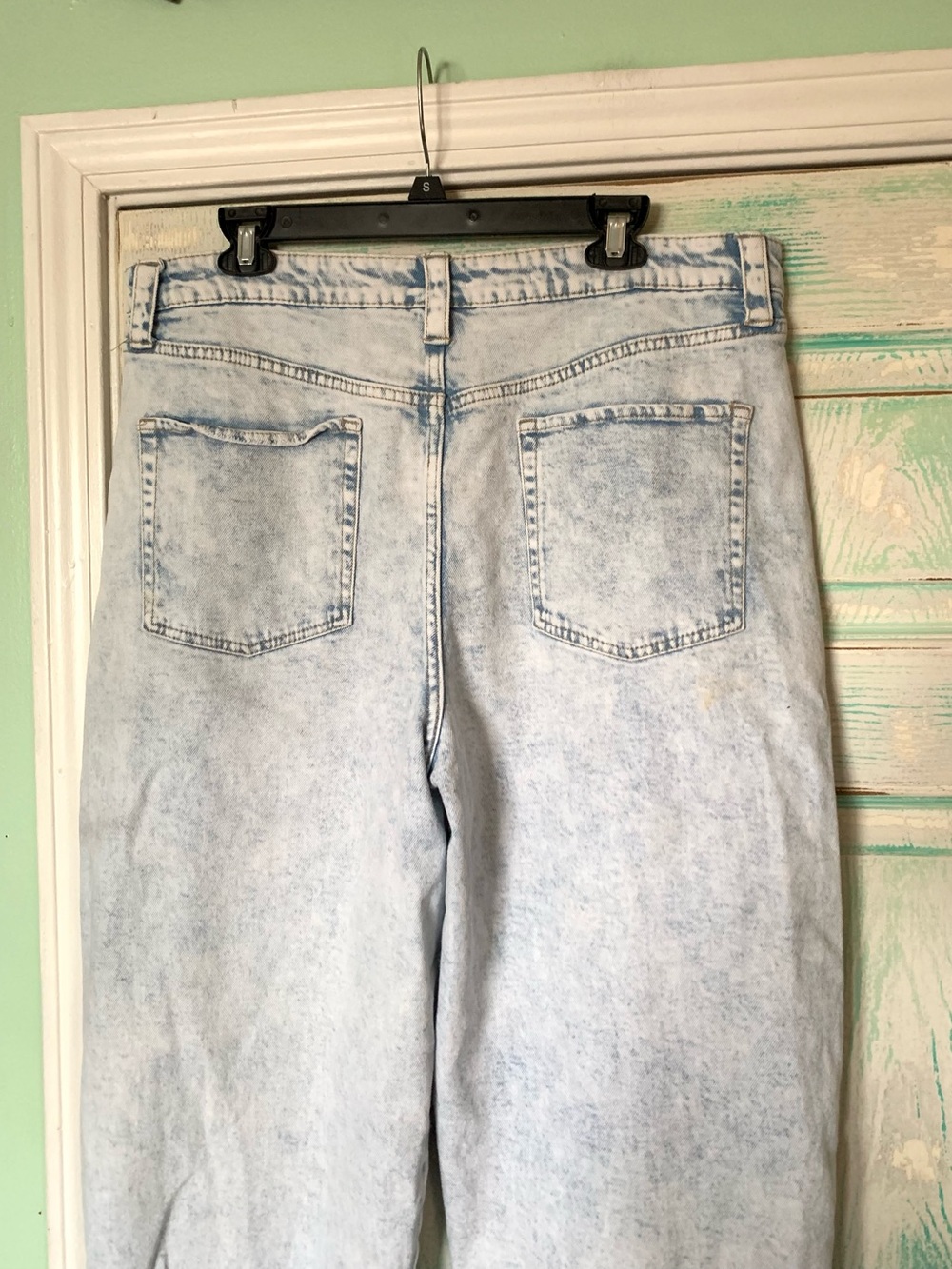 Wild Fable High Rise Balloon Jean Light Wash Denim Jeans 16 - Picture 8 of 11